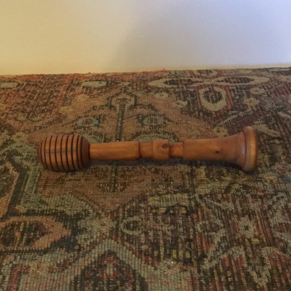 Hand-Turned Honey Dipper